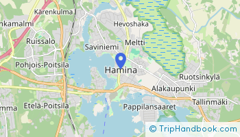Hamina Map Hamina | Zemelapis.lt